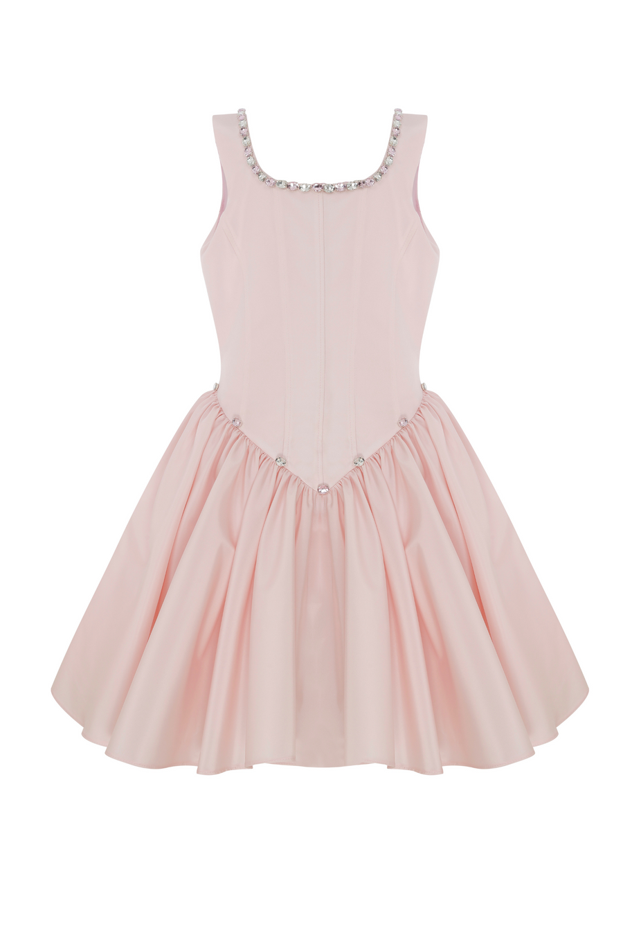 Pembe Tafta Elbise